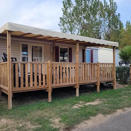Mobil-home Aux Sables Du Midi Chez Catherine Et Bernard.
